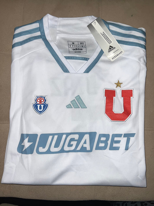 Camiseta U de Chile visita Blanca 2024