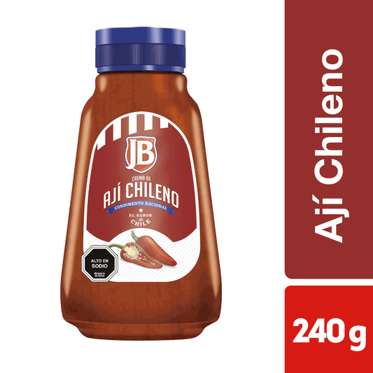 Ají chileno en salsa JB 240gr - Chilena Cossas 