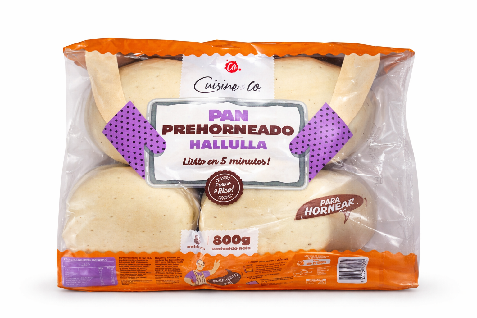 Pan Precocido Chileno en USA | Hallullas, Marraquetas, Dobladitas y más - Chilena Cossas 