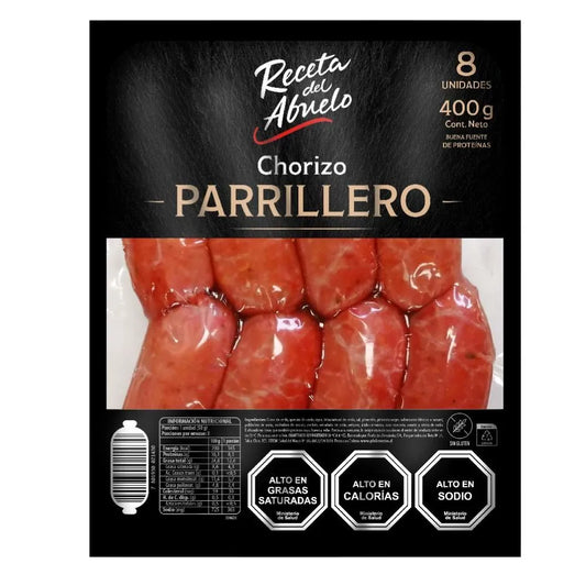 Chorizo parrillero receta del Abuelo 400g - Chilena Cossas 