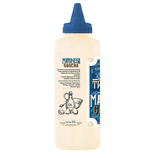 Mayonesa casera traverso 425g - Chilena Cossas 