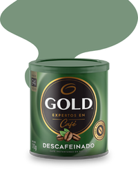 Café Gold Descafeinado 170g | Café Instantáneo Chileno Suave y Aromático