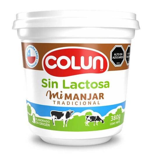 Manjar colun sin lactosa 380g