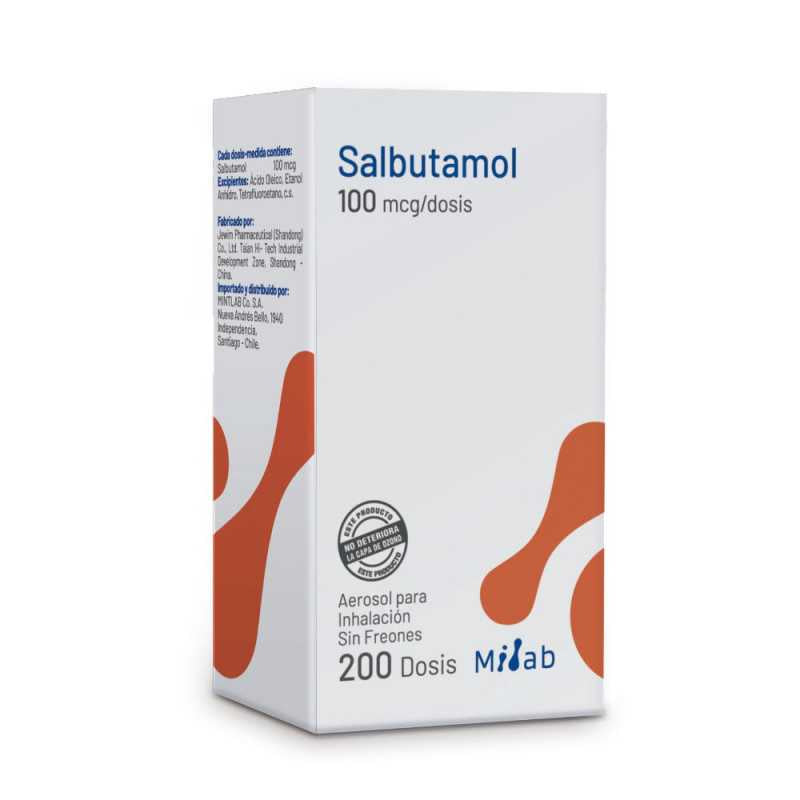 Salbutamol 200 dosis - Chilena Cossas 