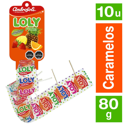 Loly ambrosoli, 10 unidades