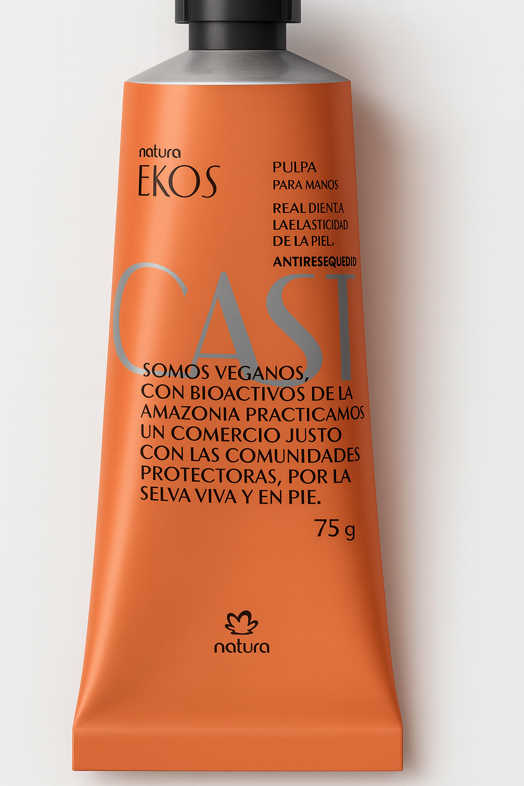 Pulpa hidratante para manos Ekos castaña 75g