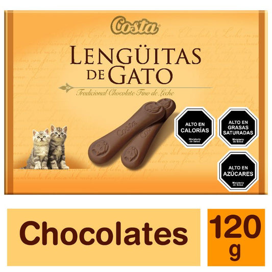 Lenguitas de gato 120 gr - Chilena Cossas 
