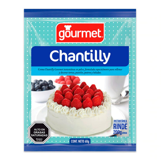 Crema Chantilly rinde 200 gr