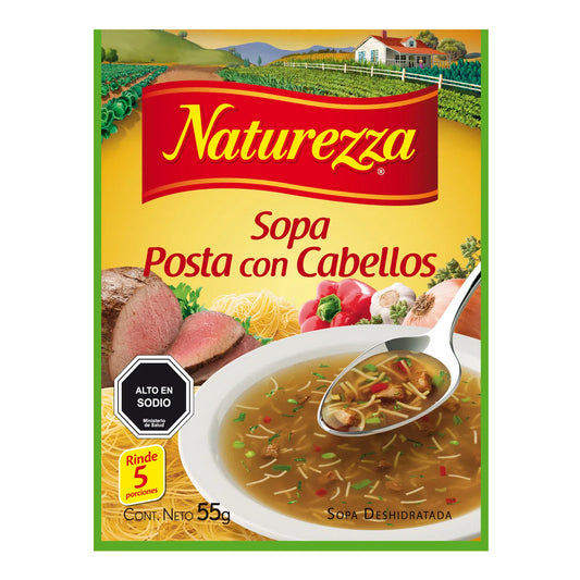 Sopa posta cabello naturezza - Chilena Cossas 