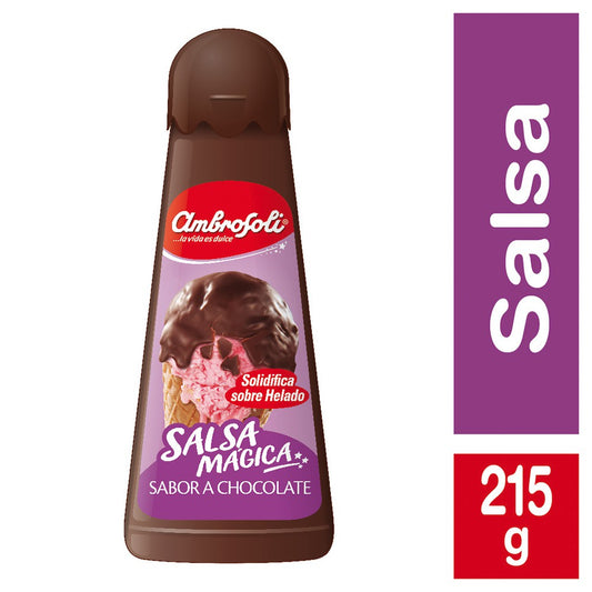 Salsa mágica chocolate Ambrosoli - Chilena Cossas 