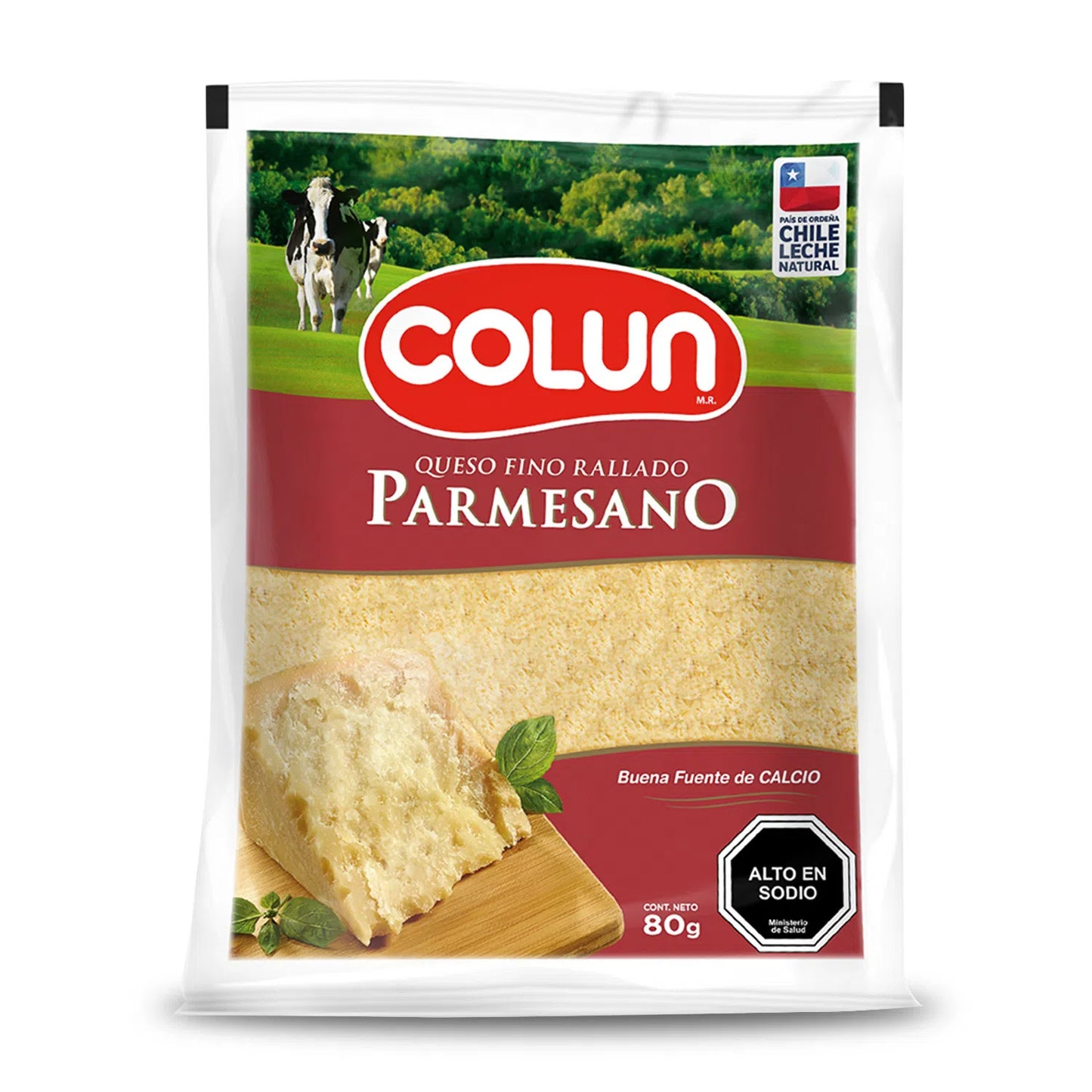 Queso colun, Fino rallado parmesano