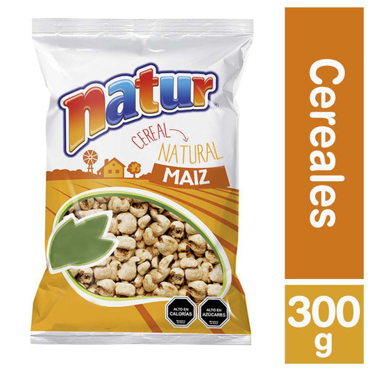 Cereal natur de maíz 300 gramos - Chilena Cossas 